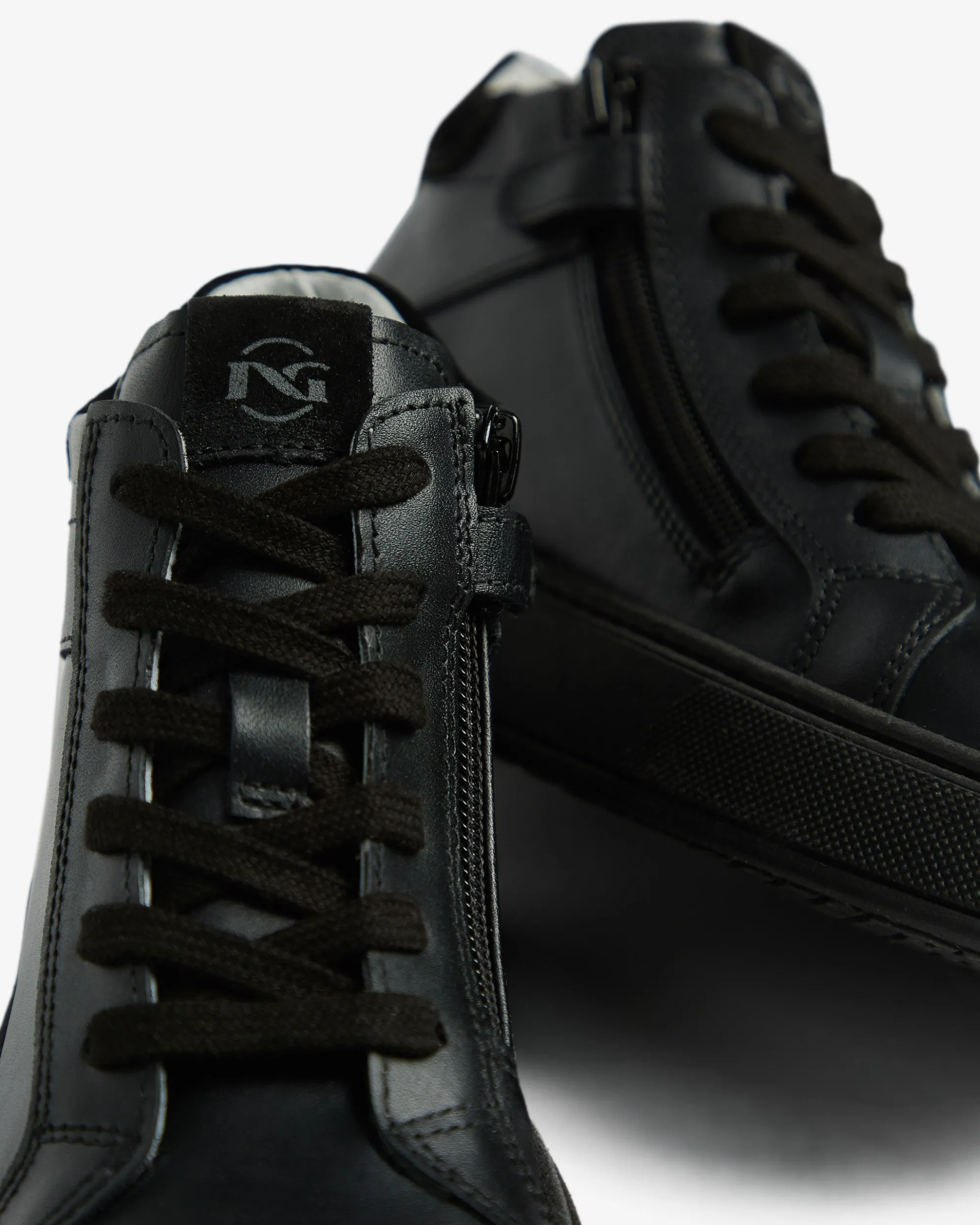 Nero Giardini Sneakers Teen da Ragazzo in Pelle e Camoscio Discount