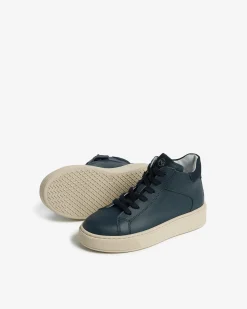Nero Giardini Sneakers Teen da Ragazzo in Pelle e Camoscio Discount