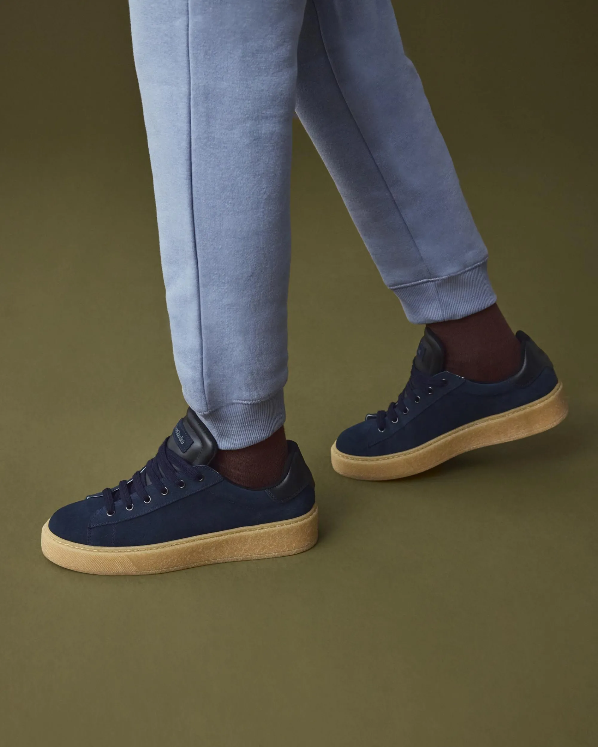 Nero Giardini Sneakers Teen da Ragazzo in Camoscio e Pelle