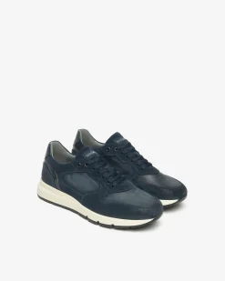 Nero Giardini Sneakers Uomo Camoscio e Pelle New