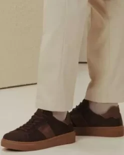 Nero Giardini Sneakers Uomo in Camoscio e Pelle New