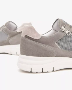 Nero Giardini Sneakers Uomo in Camoscio e Tela Online
