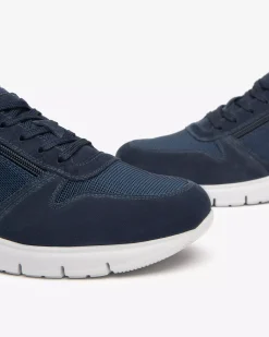 Nero Giardini Sneakers Uomo in Camoscio e Tela Online