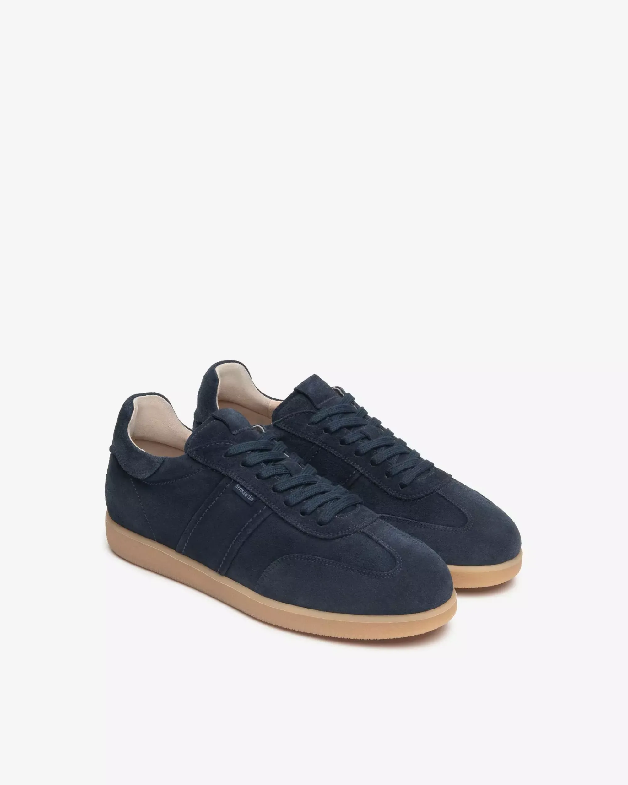 Nero Giardini Sneakers Uomo in Camoscio Outlet