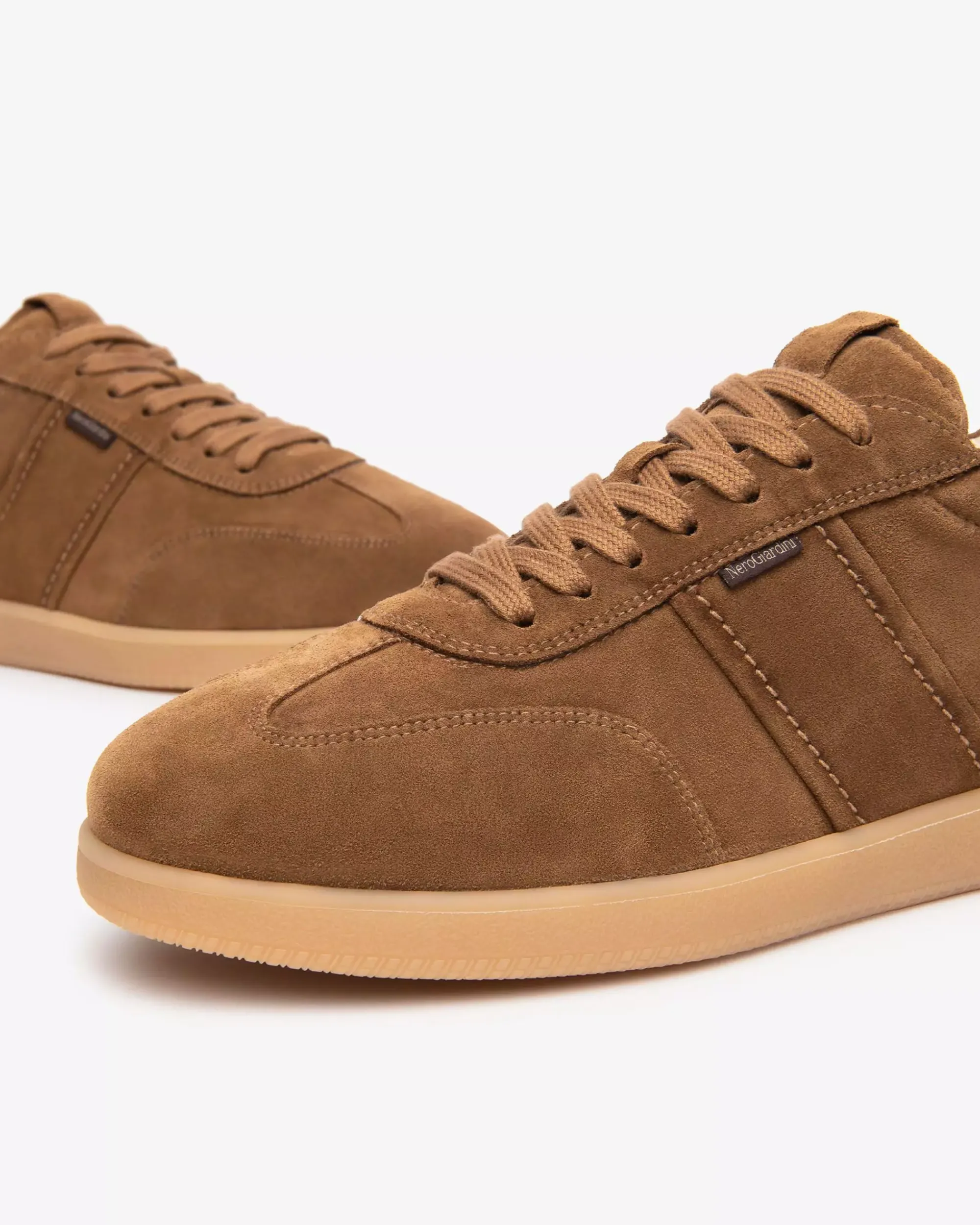 Nero Giardini Sneakers Uomo in Camoscio Outlet