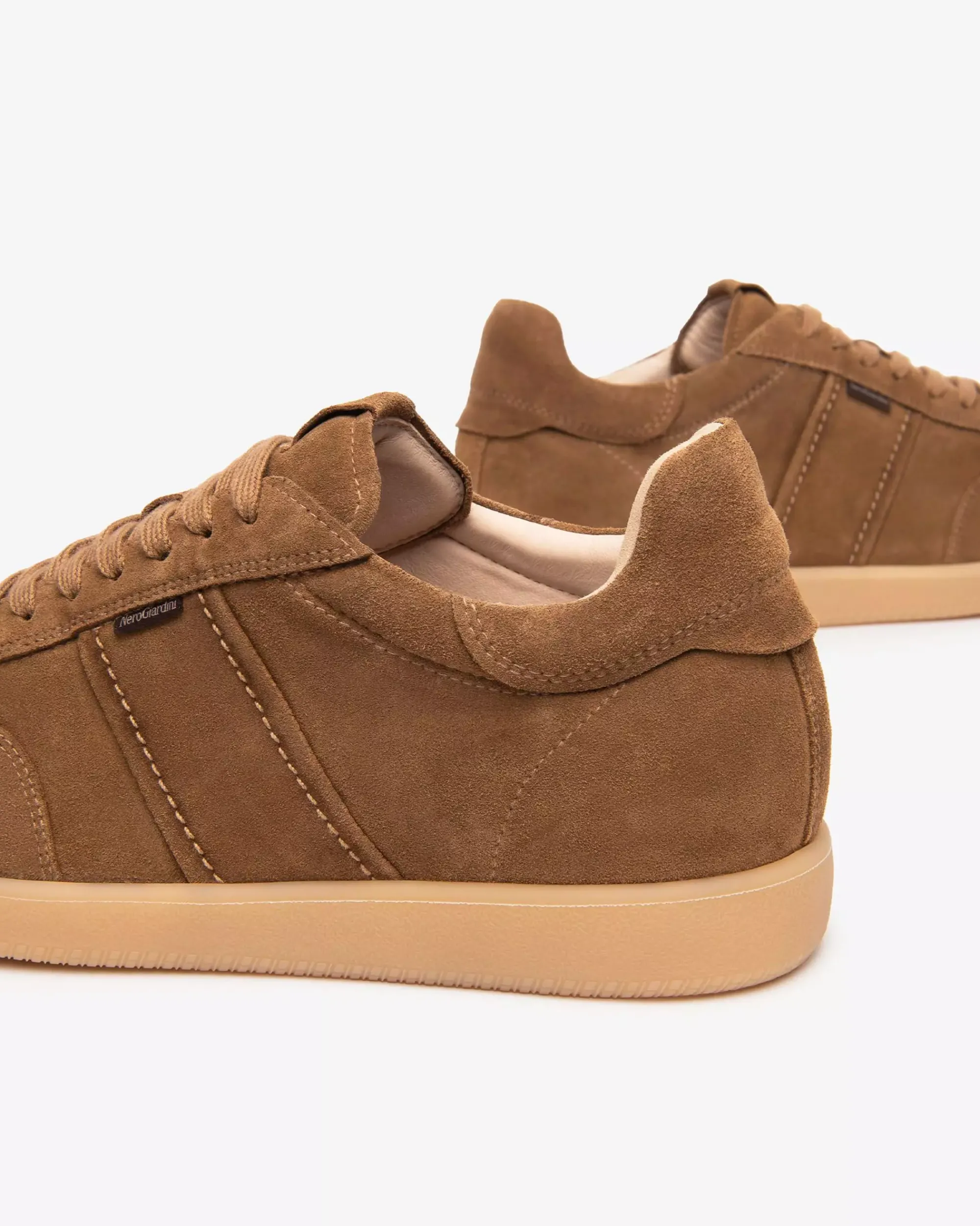 Nero Giardini Sneakers Uomo in Camoscio Outlet