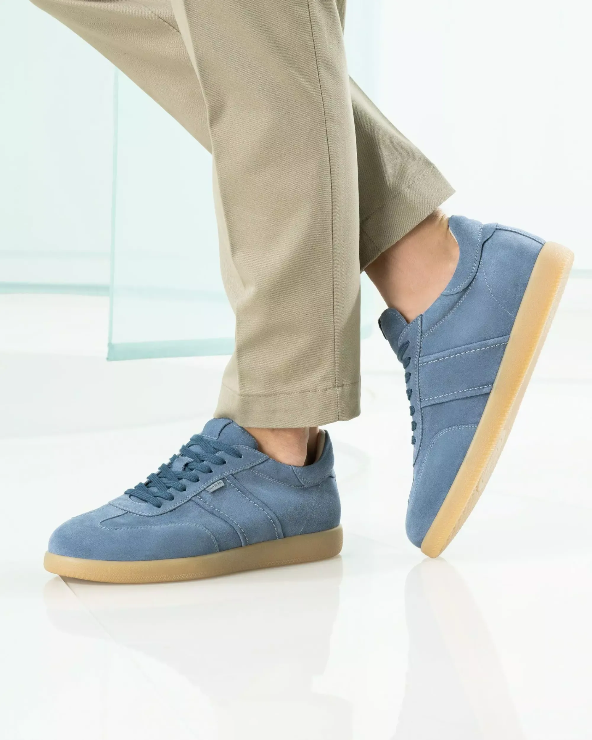Nero Giardini Sneakers Uomo in Camoscio Outlet
