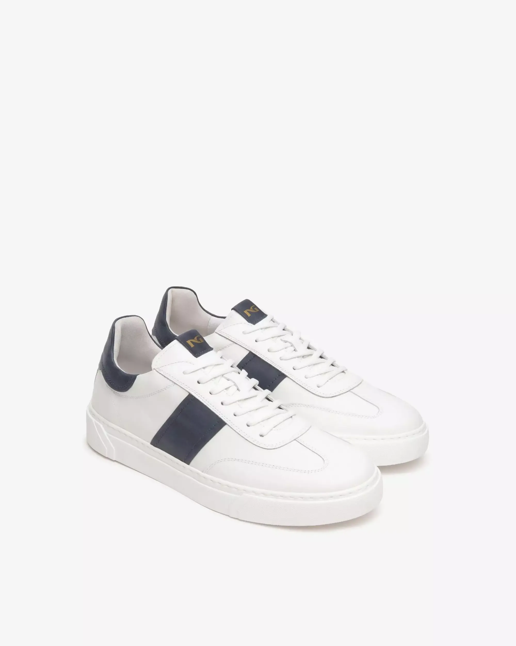Nero Giardini Sneakers Uomo in Pelle Blu Clearance