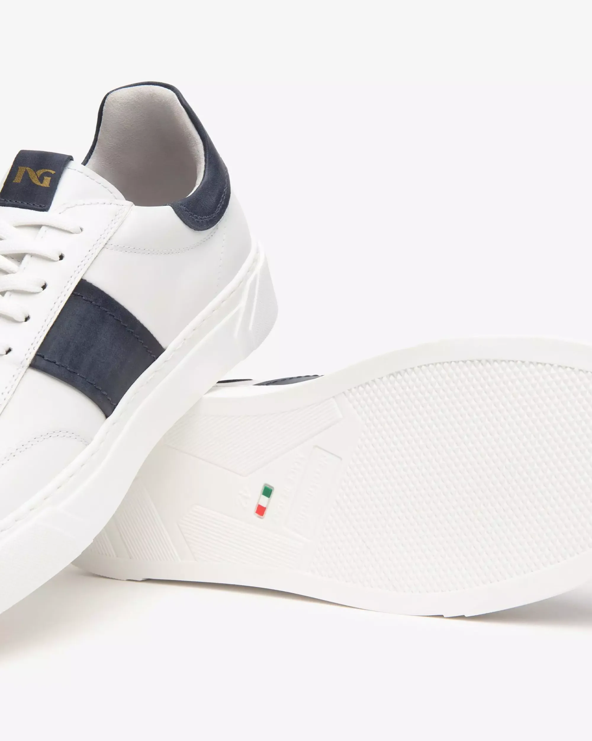 Nero Giardini Sneakers Uomo in Pelle Blu Clearance