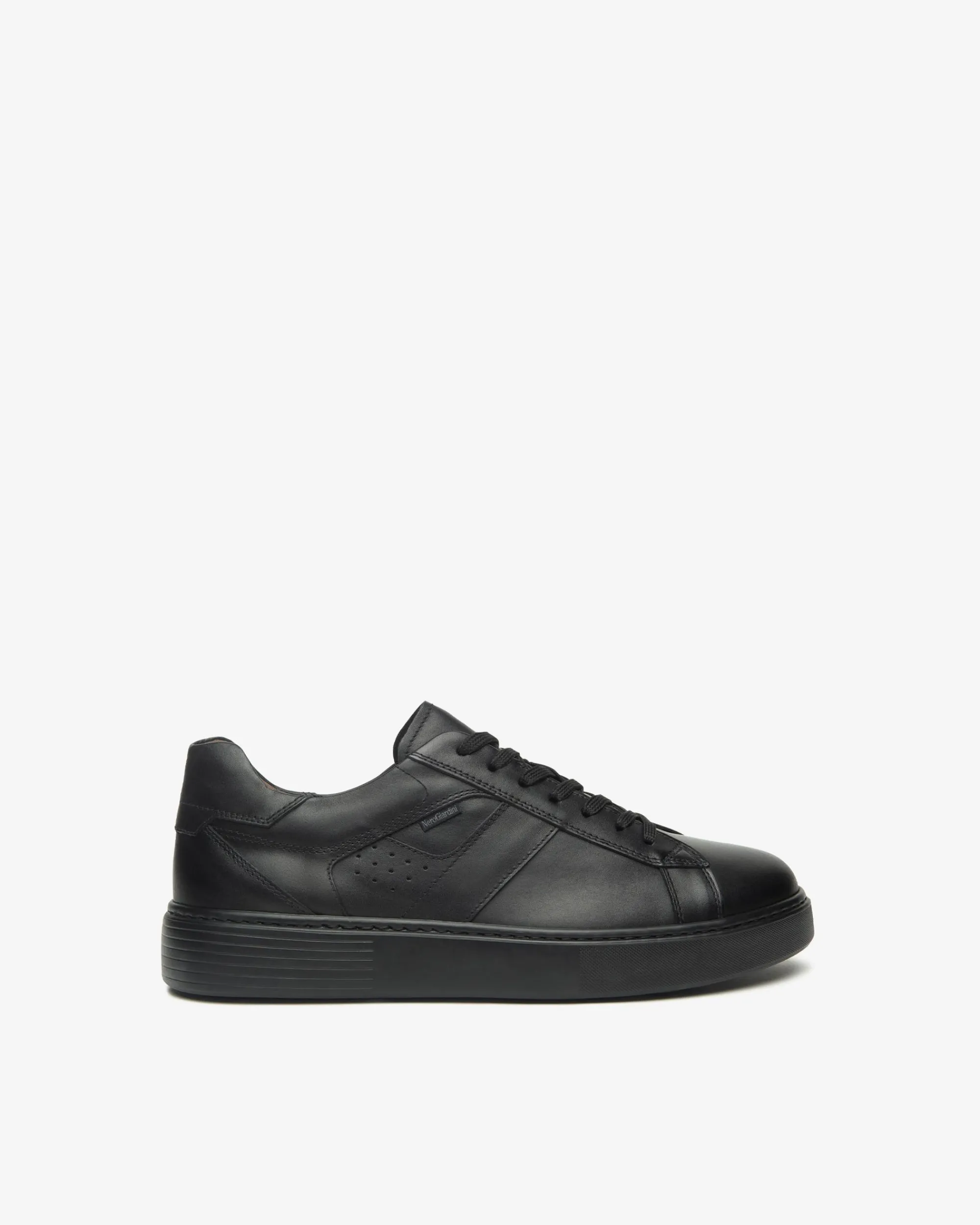 Nero Giardini Sneakers Uomo in Pelle Nero