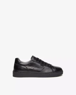Nero Giardini Sneakers Uomo in Pelle Nero Sale