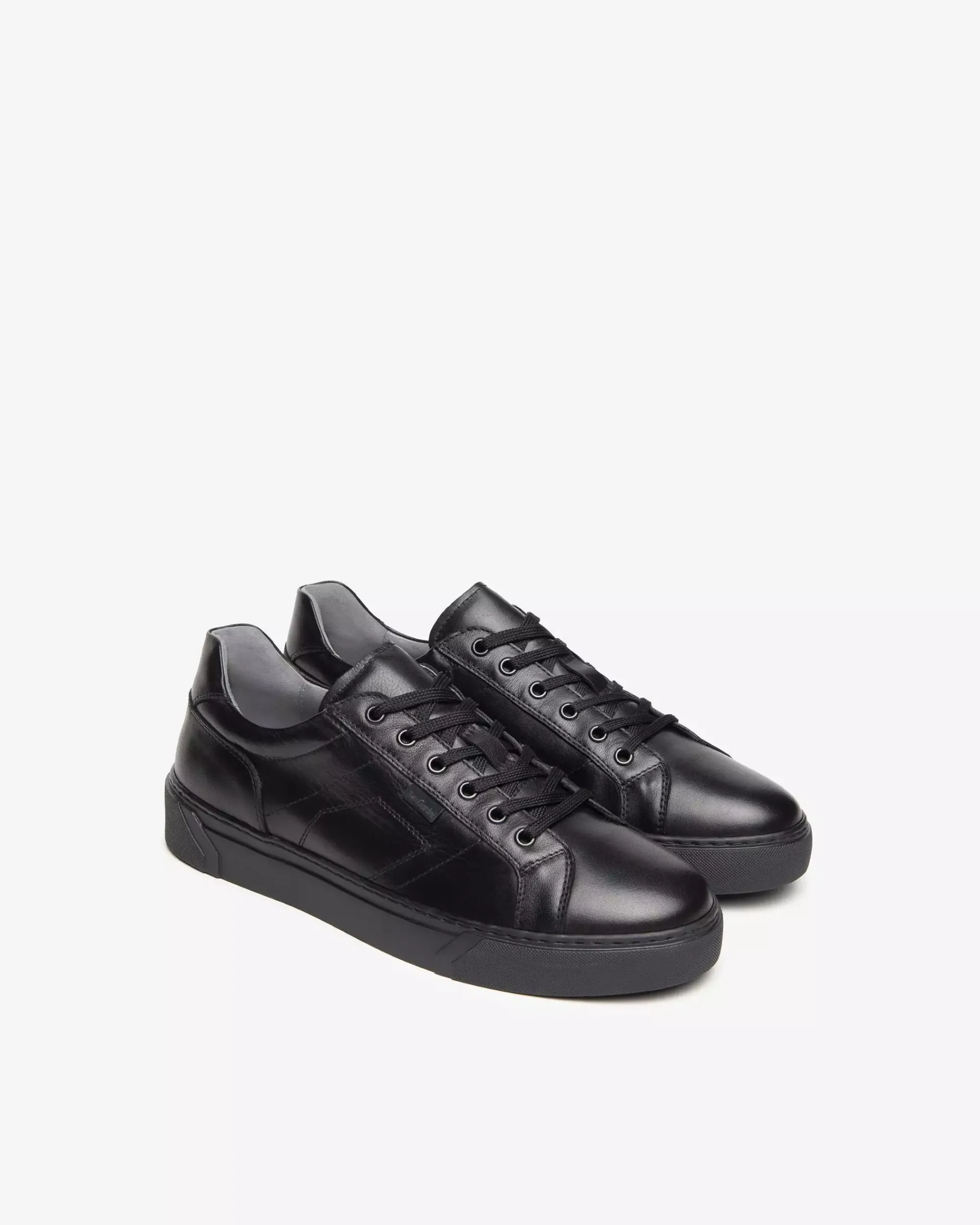 Nero Giardini Sneakers Uomo in Pelle Nero Sale