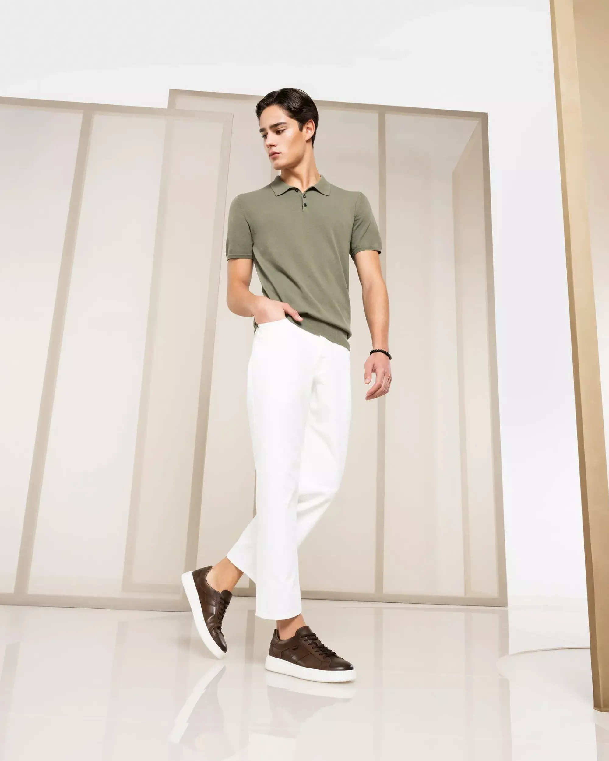 Nero Giardini Sneakers Uomo in Pelle Online