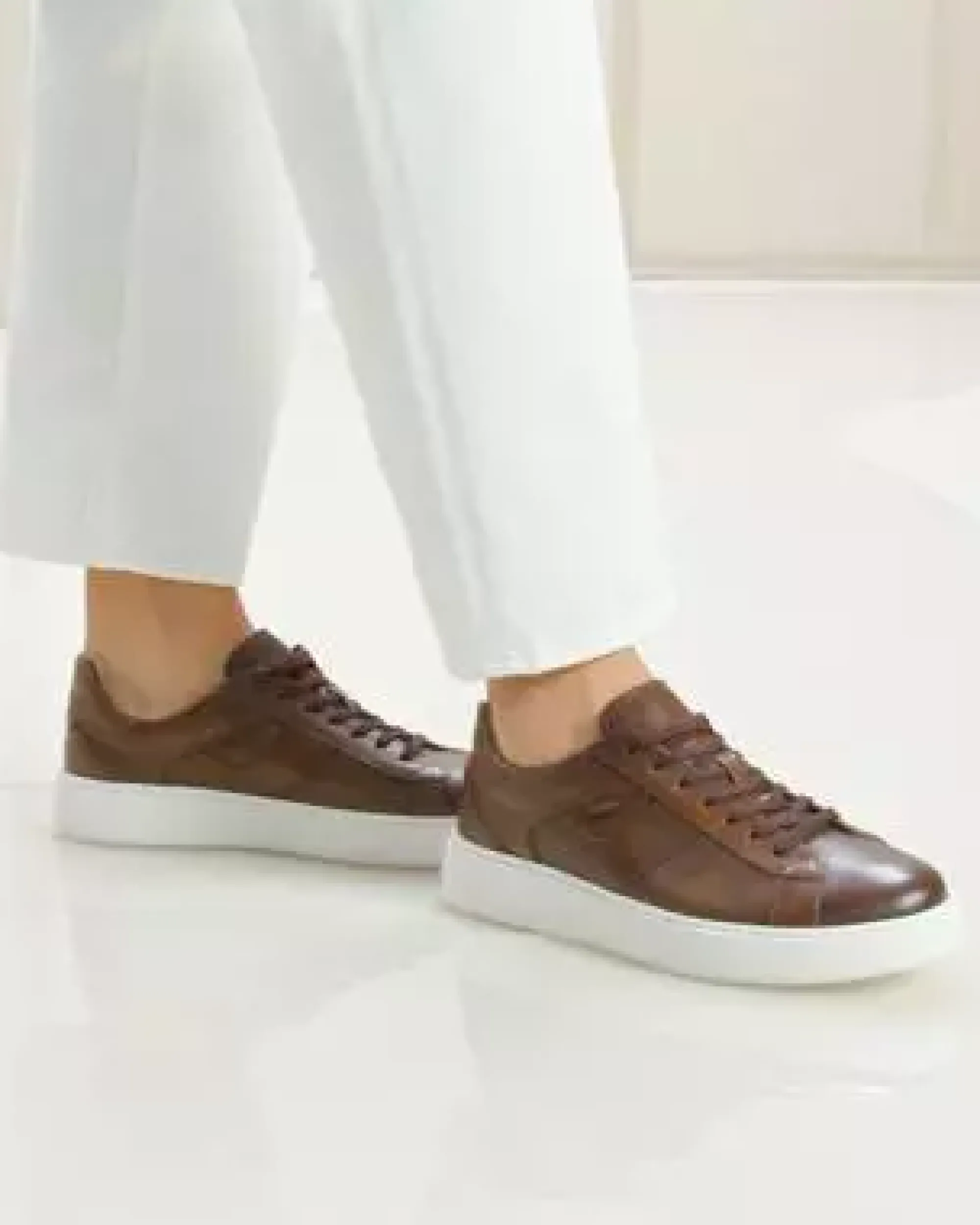 Nero Giardini Sneakers Uomo in Pelle Online