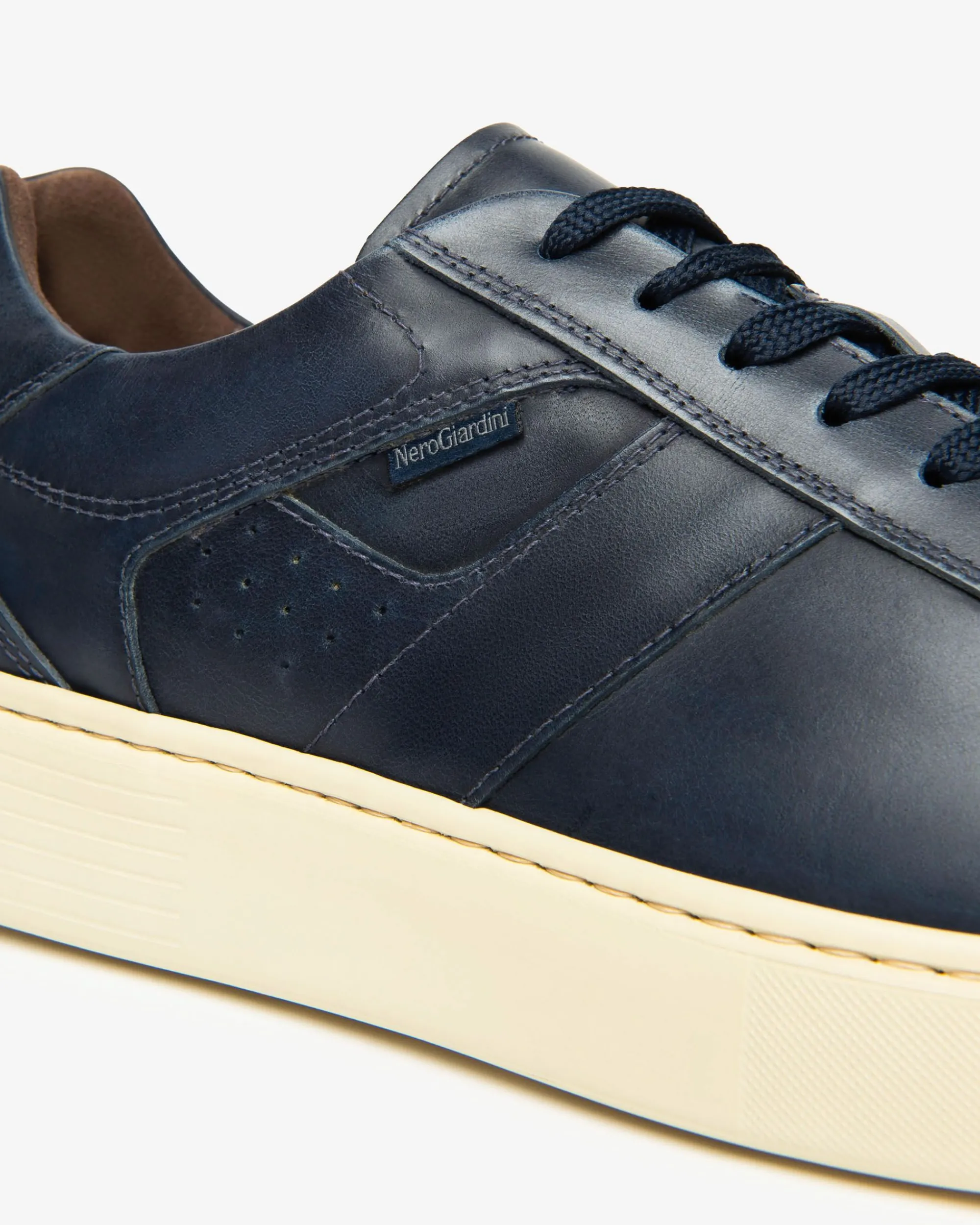 Nero Giardini Sneakers Uomo in Pelle Outlet