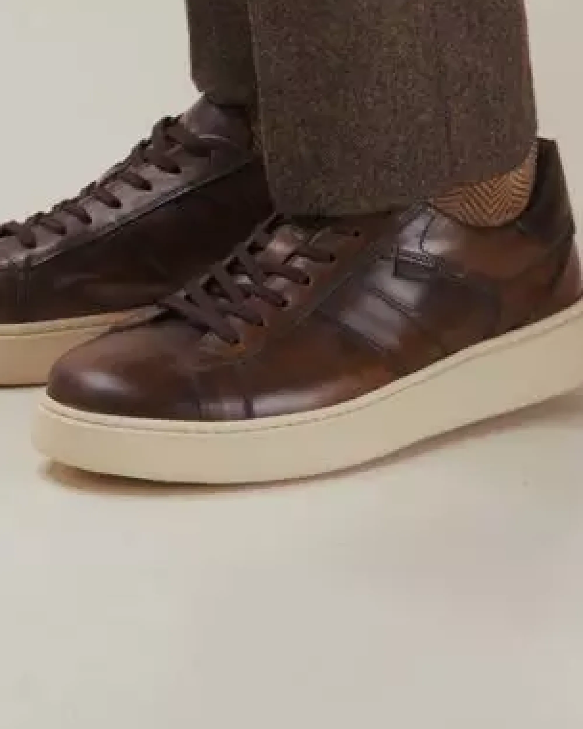 Nero Giardini Sneakers Uomo in Pelle Outlet
