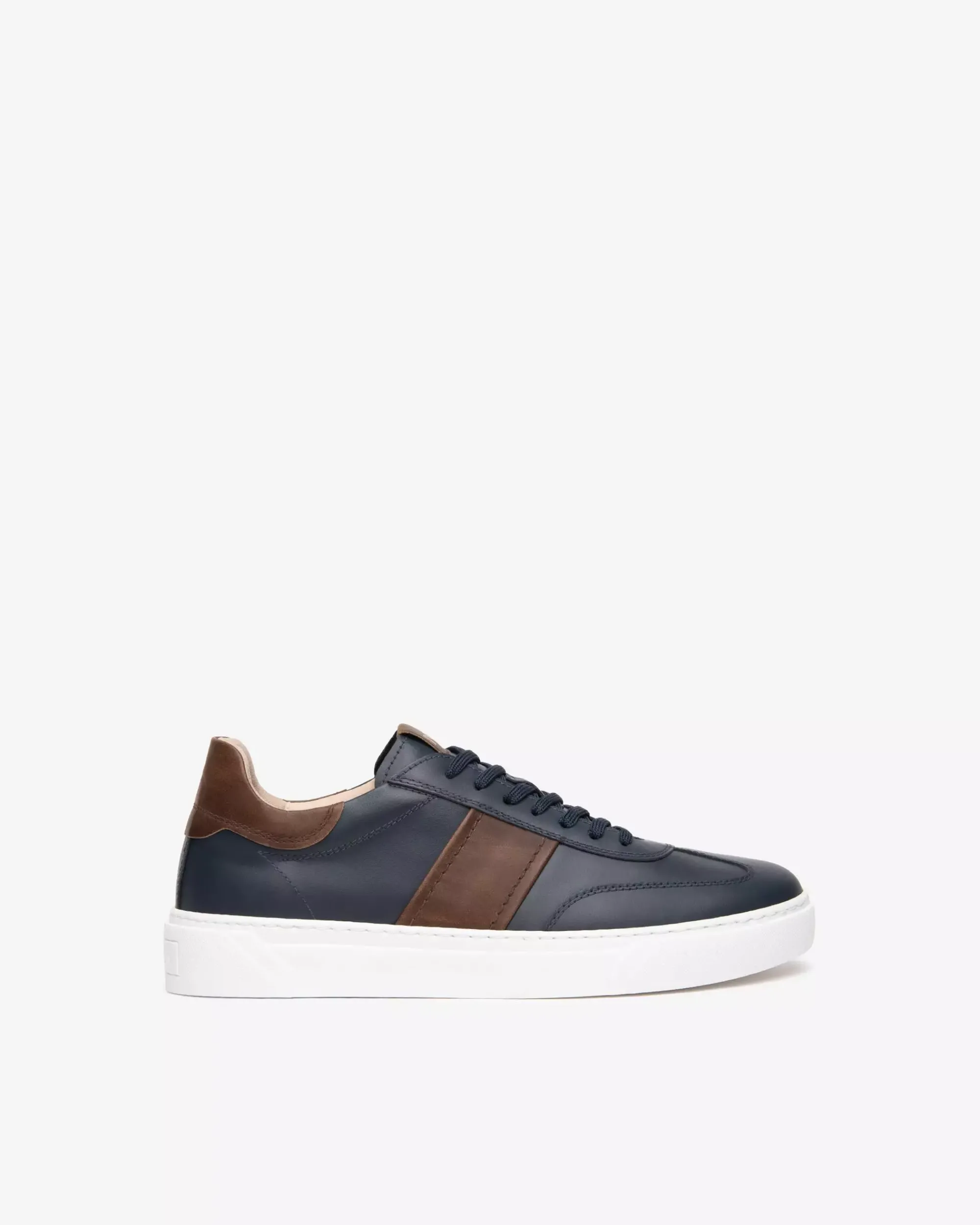 Nero Giardini Sneakers Uomo in Pelle Blu Clearance