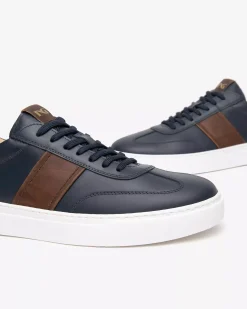 Nero Giardini Sneakers Uomo in Pelle Blu Clearance