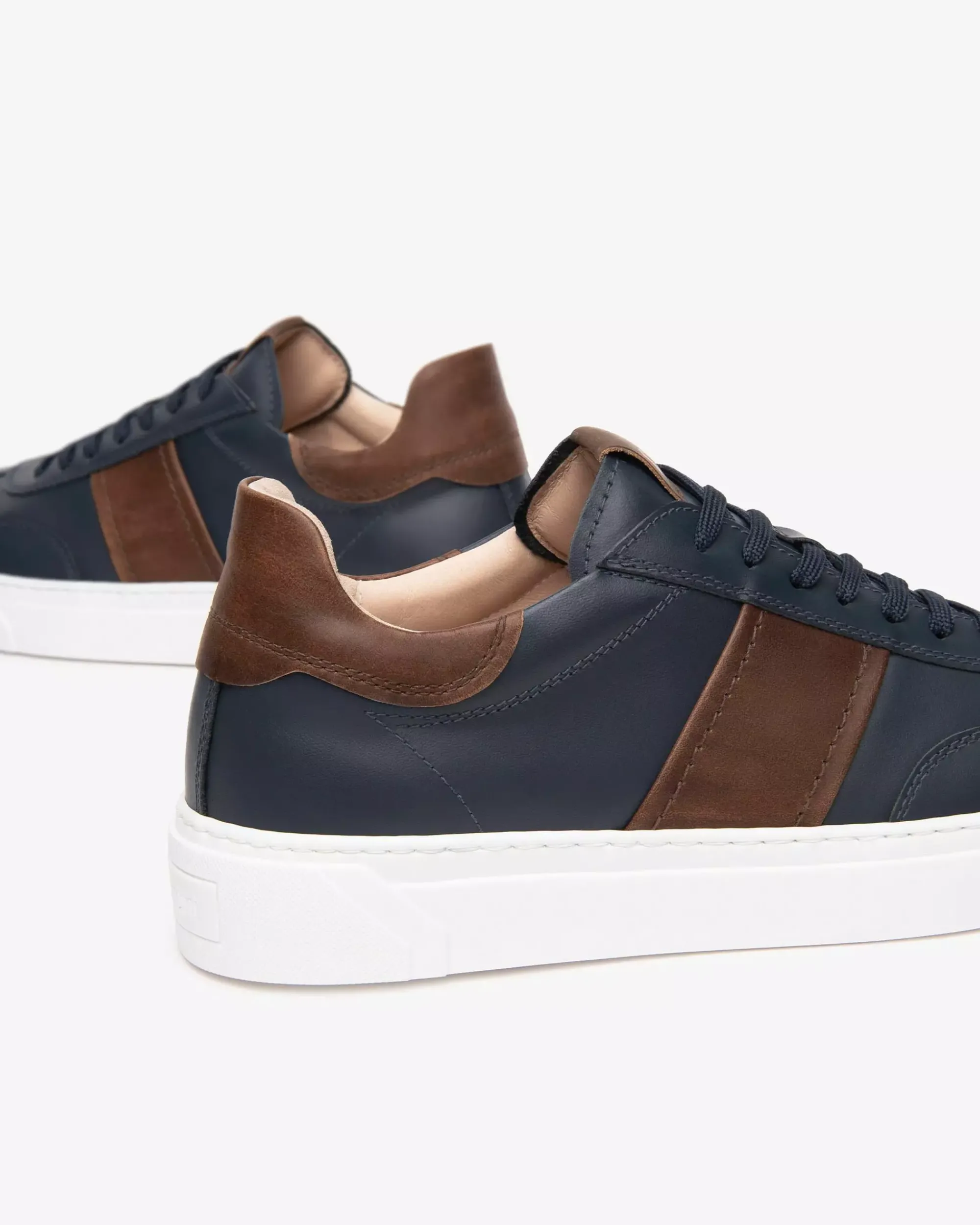 Nero Giardini Sneakers Uomo in Pelle Blu Clearance