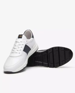 Nero Giardini Sneakers Uomo in Pelle Blu Clearance