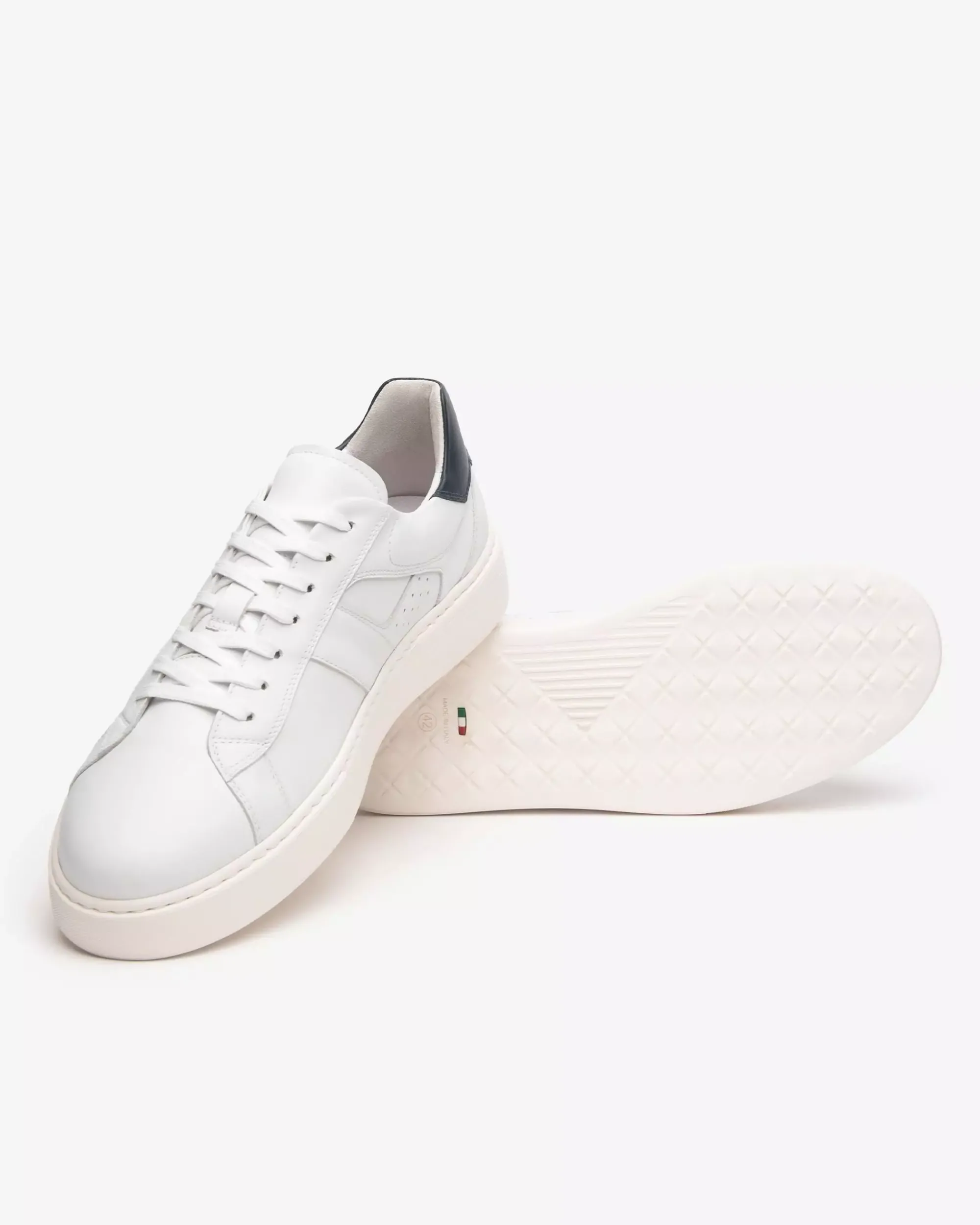 Nero Giardini Sneakers Uomo in Pelle Bianco Hot