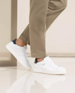 Nero Giardini Sneakers Uomo in Pelle Bianco Hot