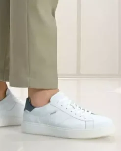 Nero Giardini Sneakers Uomo in Pelle Bianco Hot