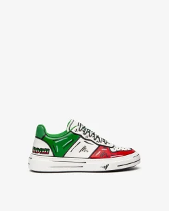 Nero Giardini Sneakers Uomo in Pelle Multicolore