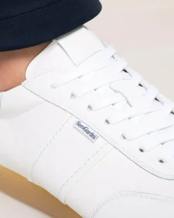 Nero Giardini Sneakers Uomo in Pelle Bianco New