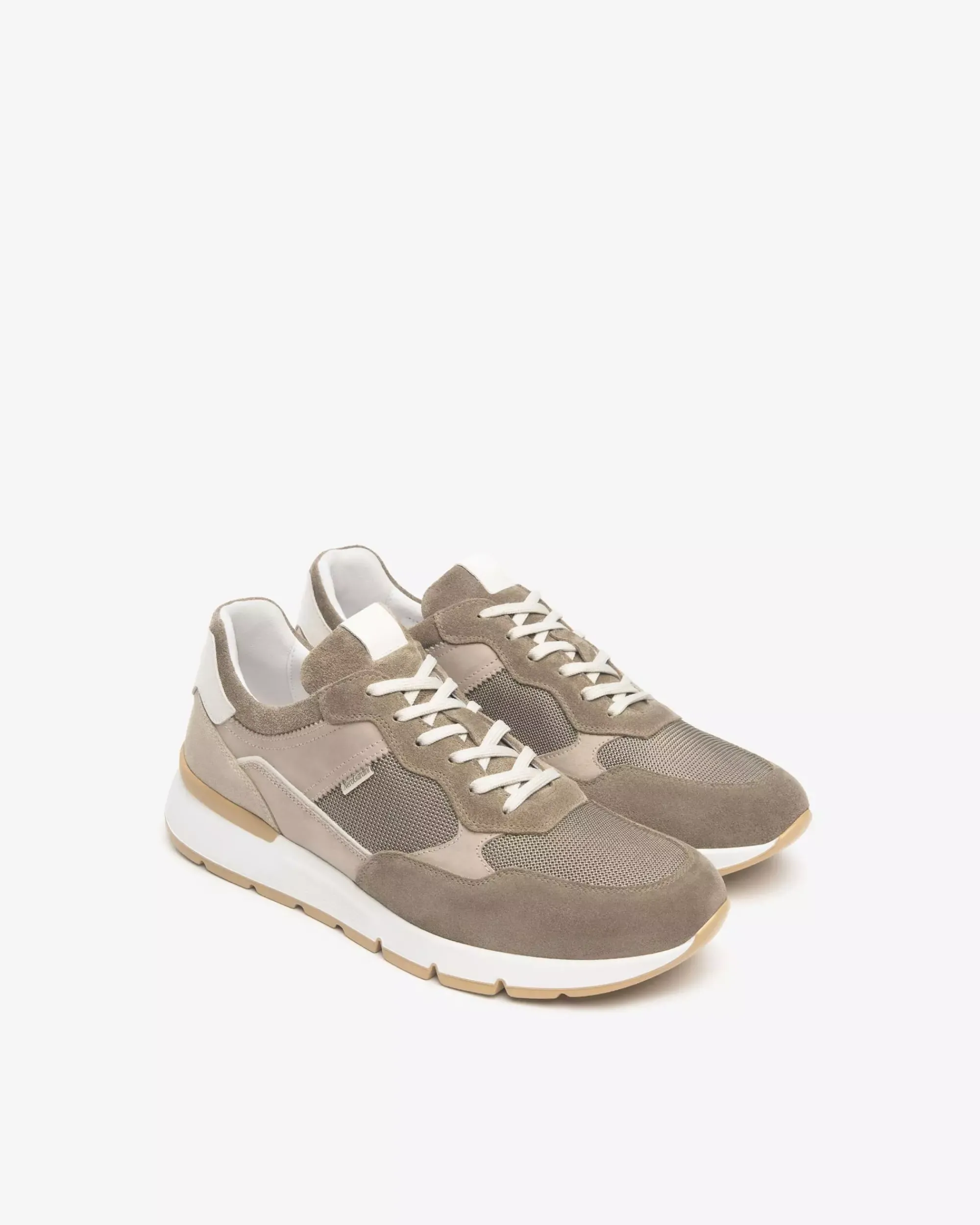Nero Giardini Sneakers Uomo in Pelle, Camoscio e Tela Discount