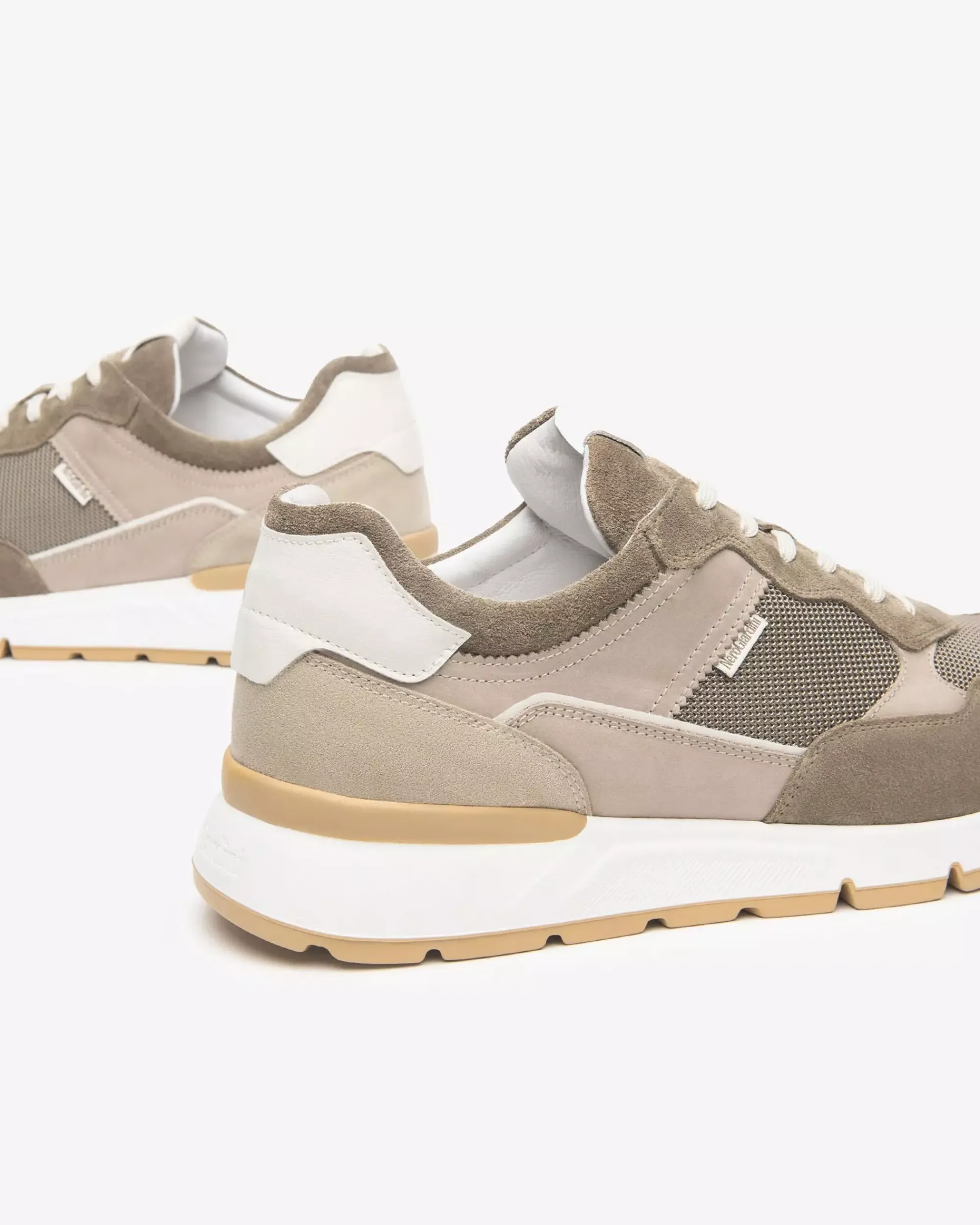 Nero Giardini Sneakers Uomo in Pelle, Camoscio e Tela Discount