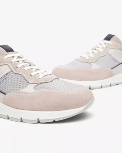 Nero Giardini Sneakers Uomo in Pelle, Camoscio e Tela Discount