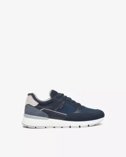 Nero Giardini Sneakers Uomo in Pelle, Camoscio e Tela Discount