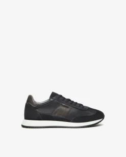 Nero Giardini Sneakers Uomo in Pelle e Camoscio Hot