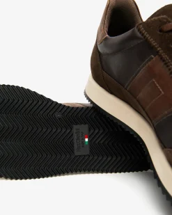 Nero Giardini Sneakers Uomo in Pelle e Camoscio Hot