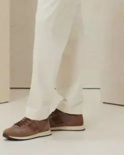 Nero Giardini Sneakers Uomo in Pelle e Camoscio Hot