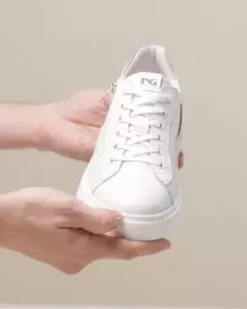 Nero Giardini Sneakers Uomo in Pelle e Camoscio Outlet