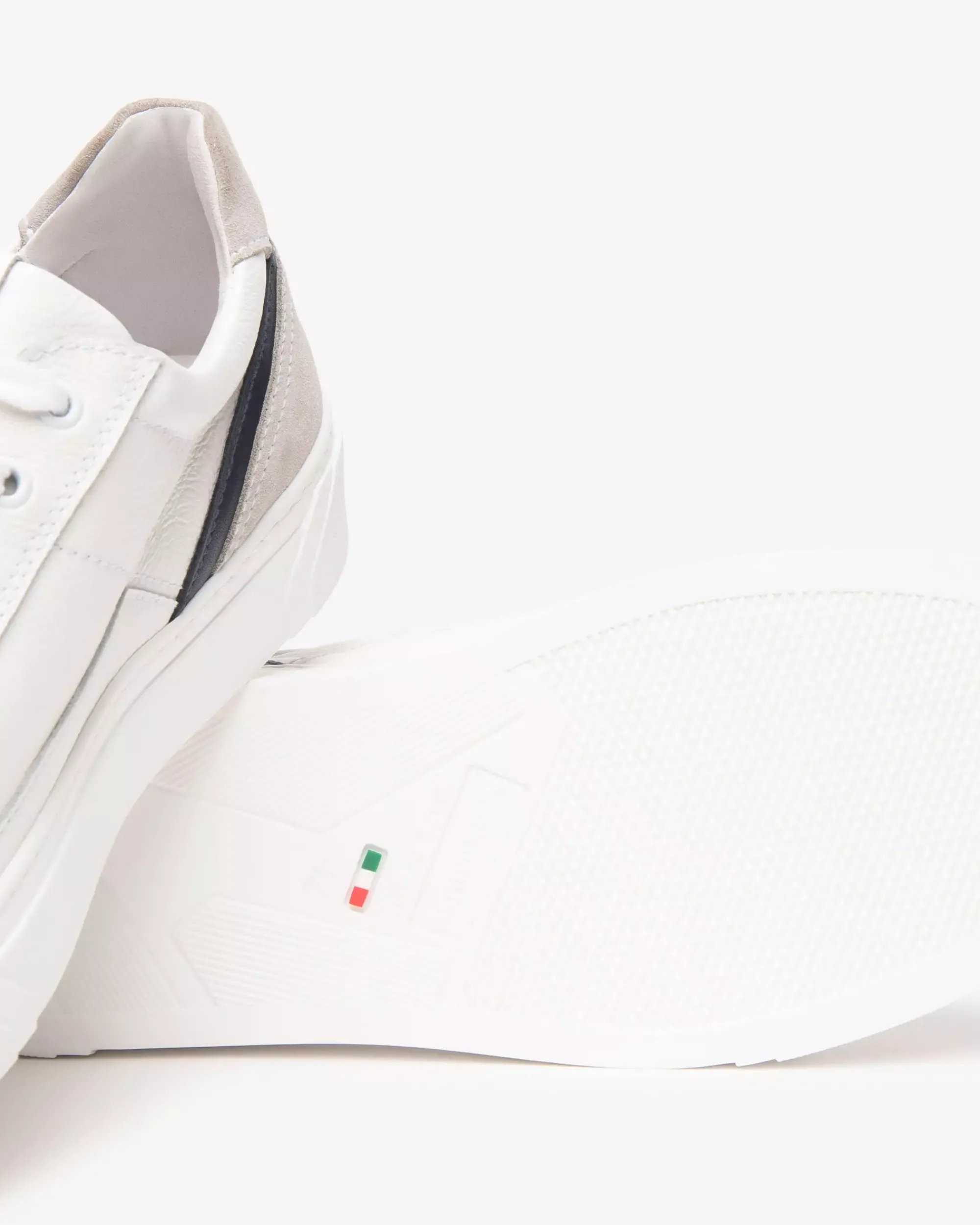 Nero Giardini Sneakers Uomo in Pelle e Camoscio Outlet