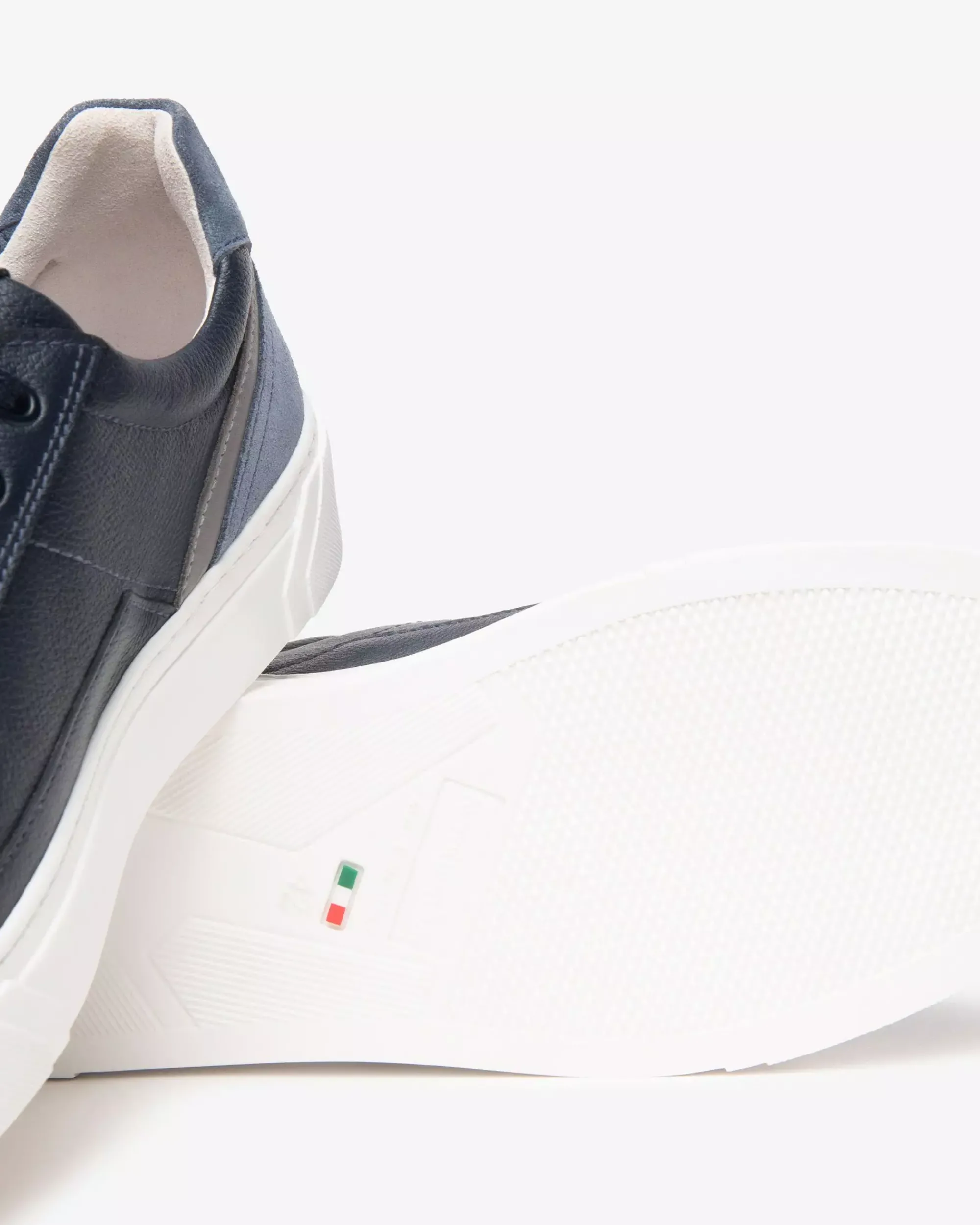 Nero Giardini Sneakers Uomo in Pelle e Camoscio Outlet