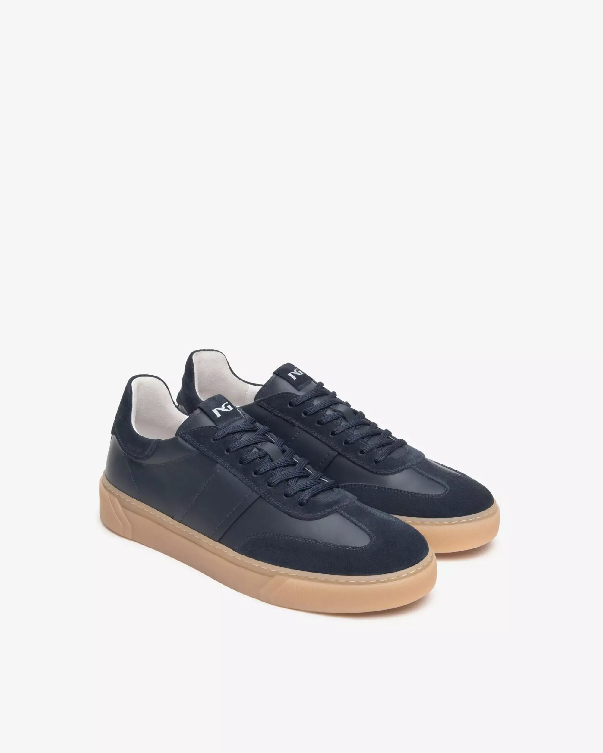 Nero Giardini Sneakers Uomo in Pelle e Camoscio Online