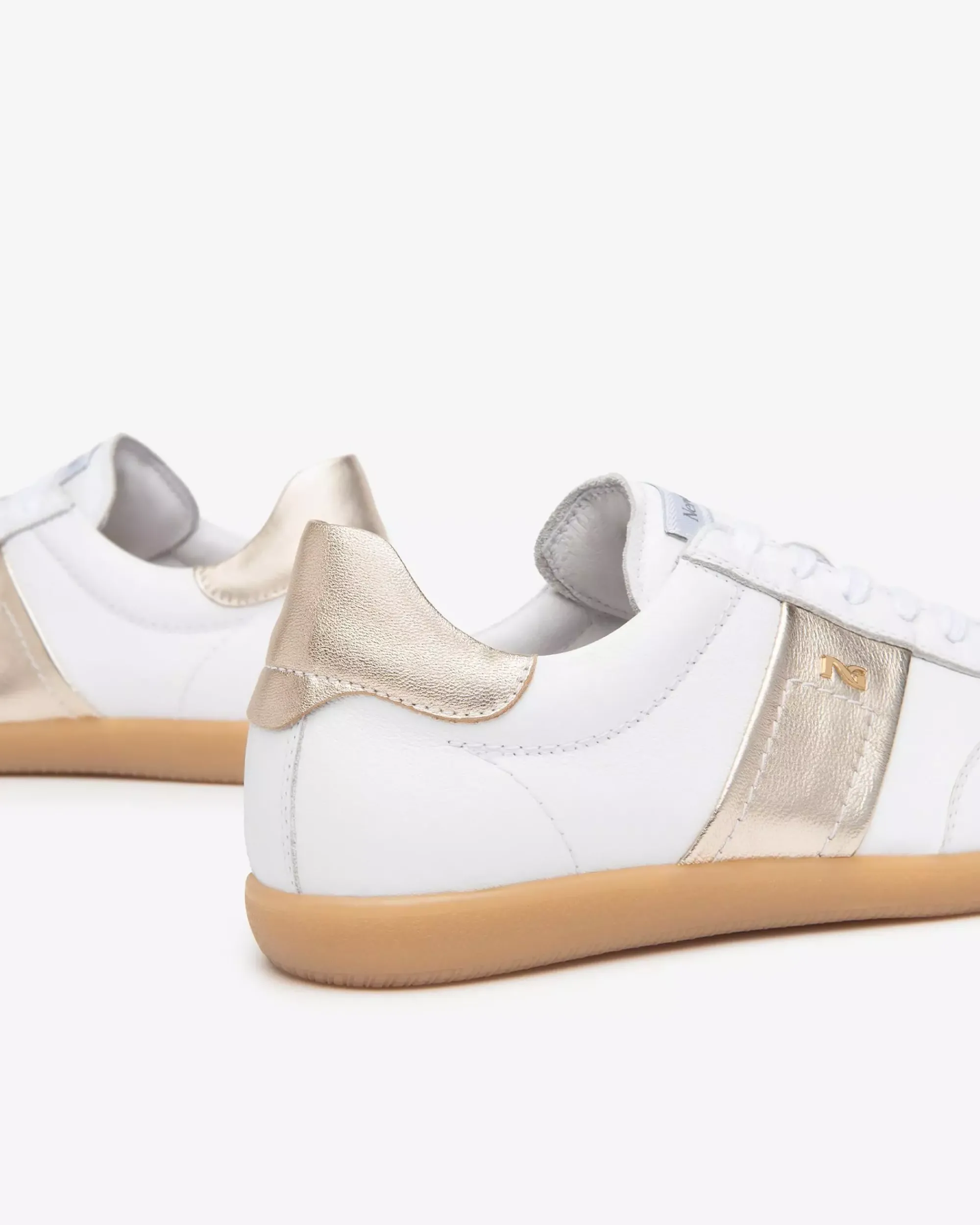 Nero Giardini Snekares Donna in Pelle Bianco Clearance