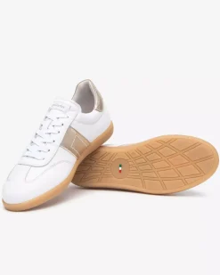 Nero Giardini Snekares Donna in Pelle Bianco Clearance