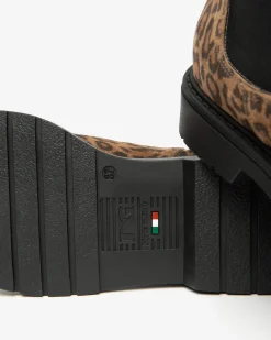 Nero Giardini Stivaletti Chelsea Donna in Suede Marrone Sale