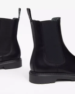 Nero Giardini Stivaletti Chelsea Donna in Pelle Nero Online