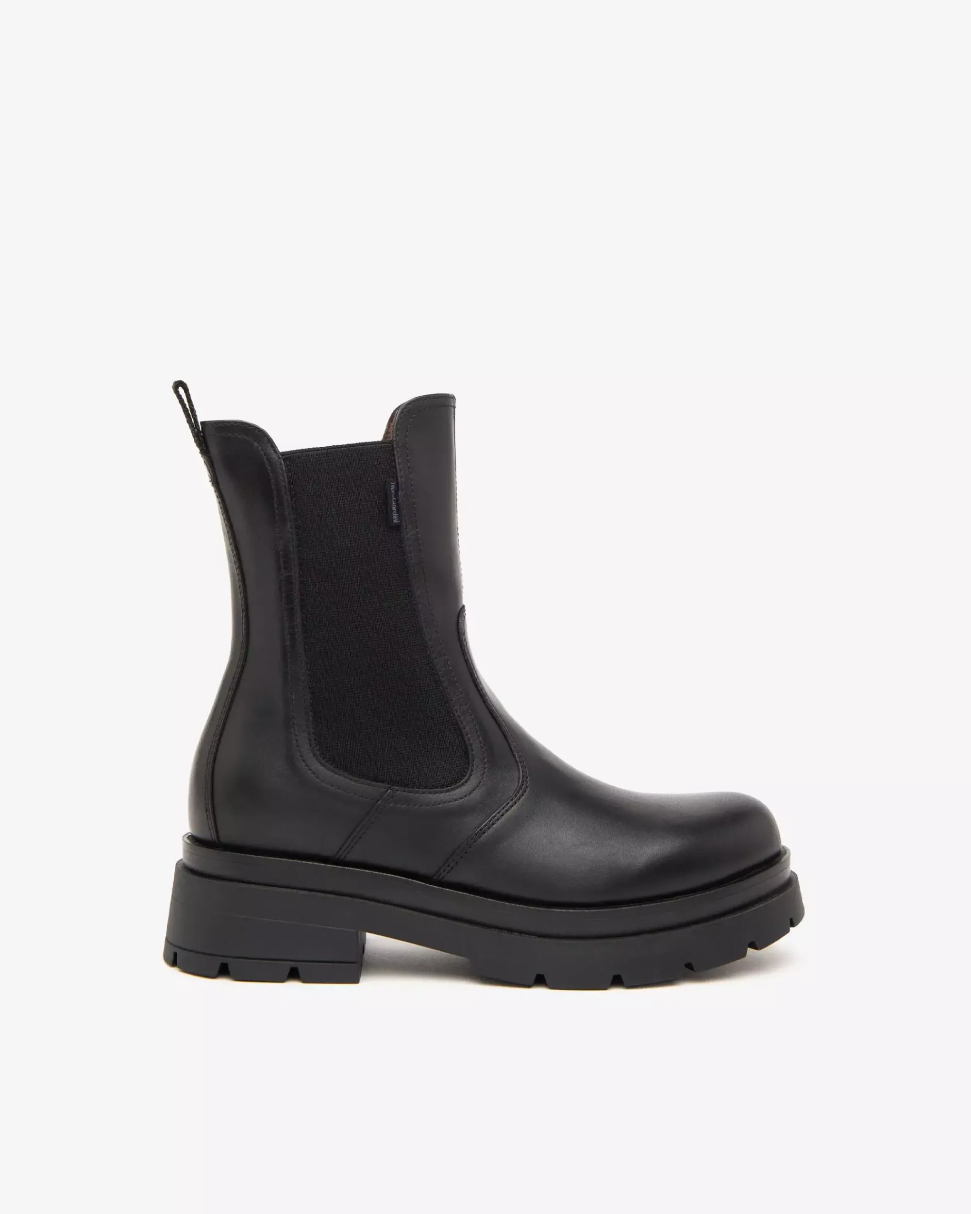 Nero Giardini Stivaletti Chelsea Donna in Pelle Nero