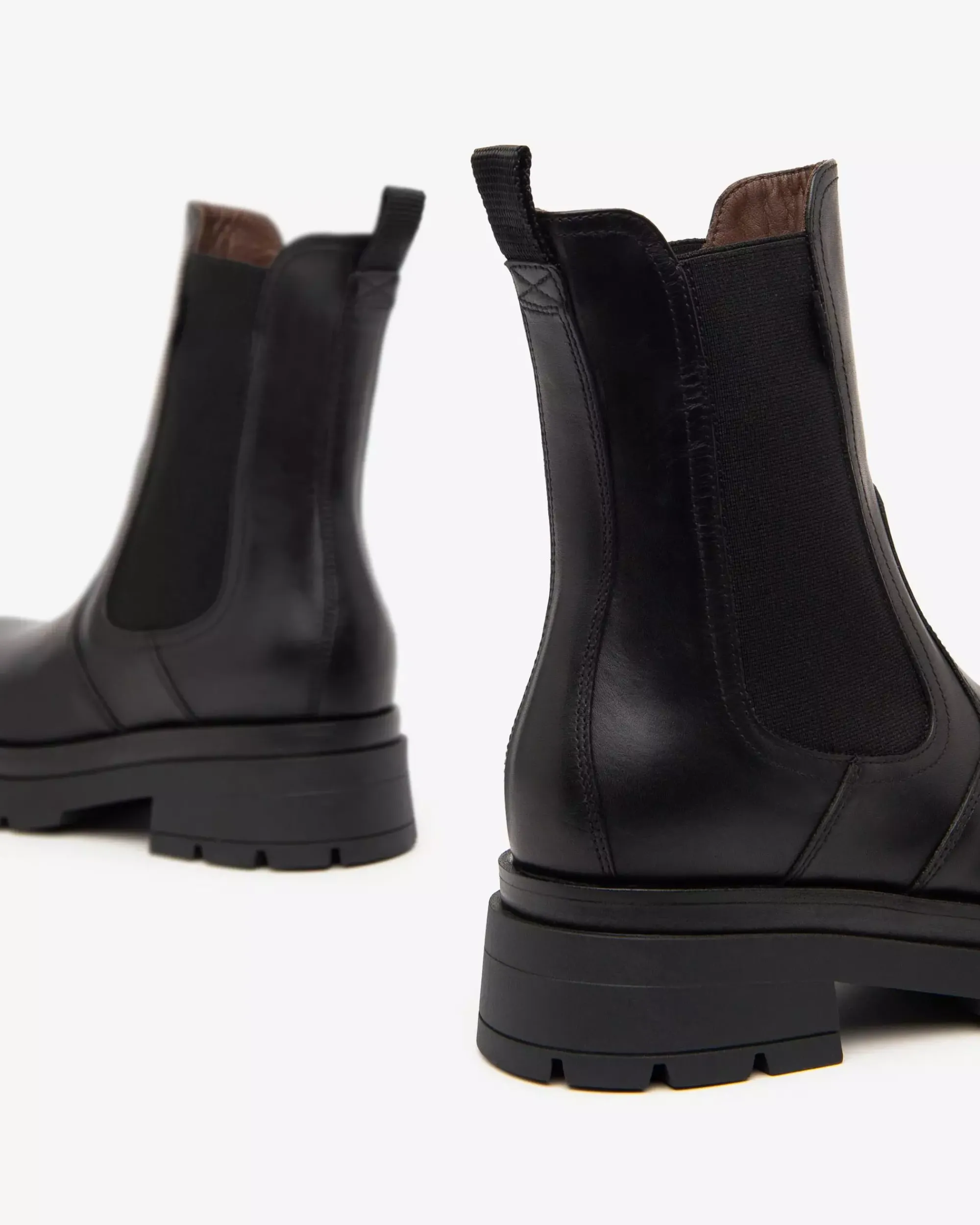 Nero Giardini Stivaletti Chelsea Donna in Pelle Nero