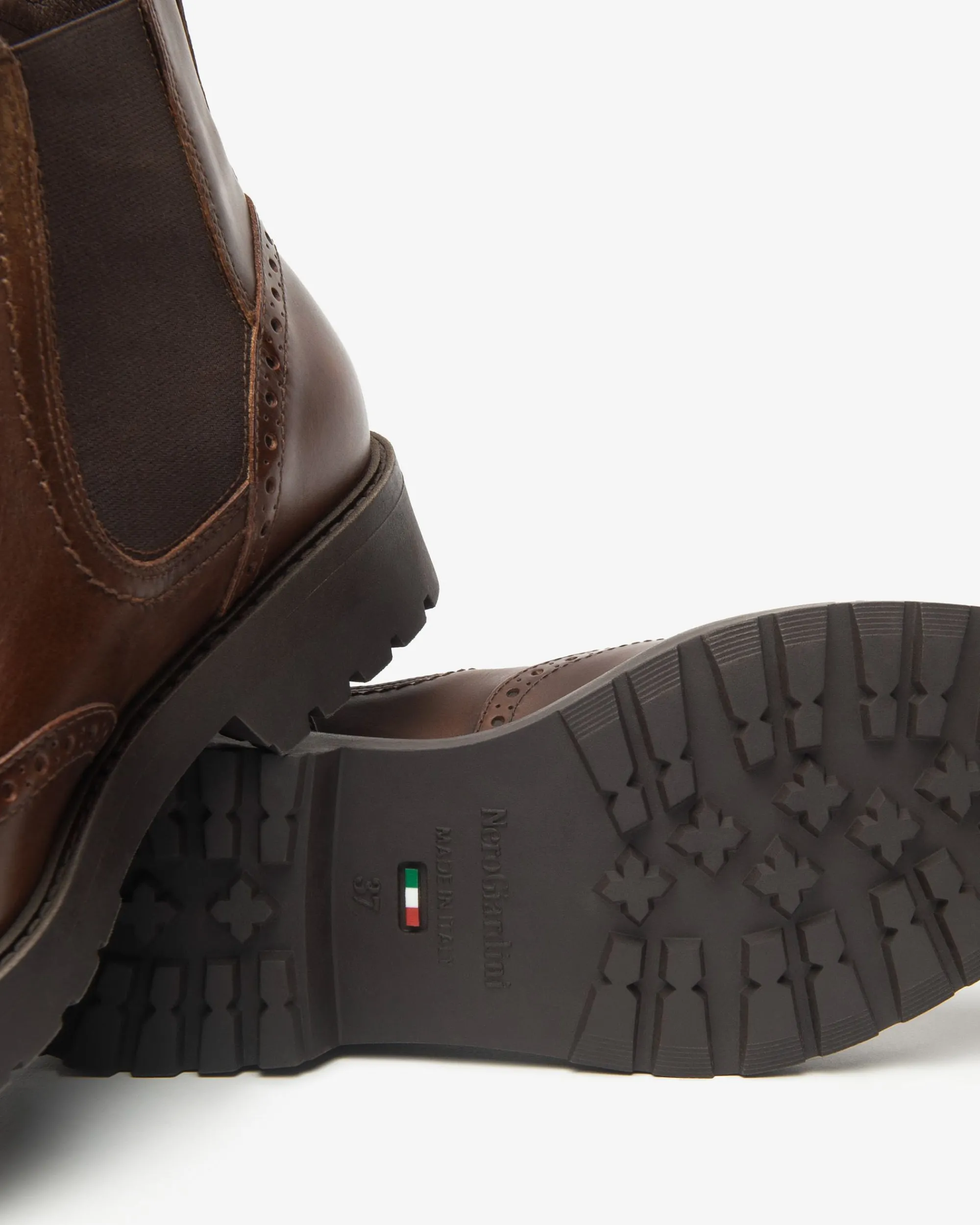 Nero Giardini Stivaletti Chelsea Donna in Pelle T. Di Moro Sale