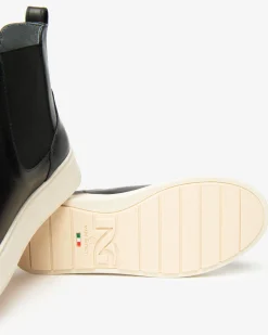 Nero Giardini Stivaletti Chelsea Donna in Pelle Nero Sale