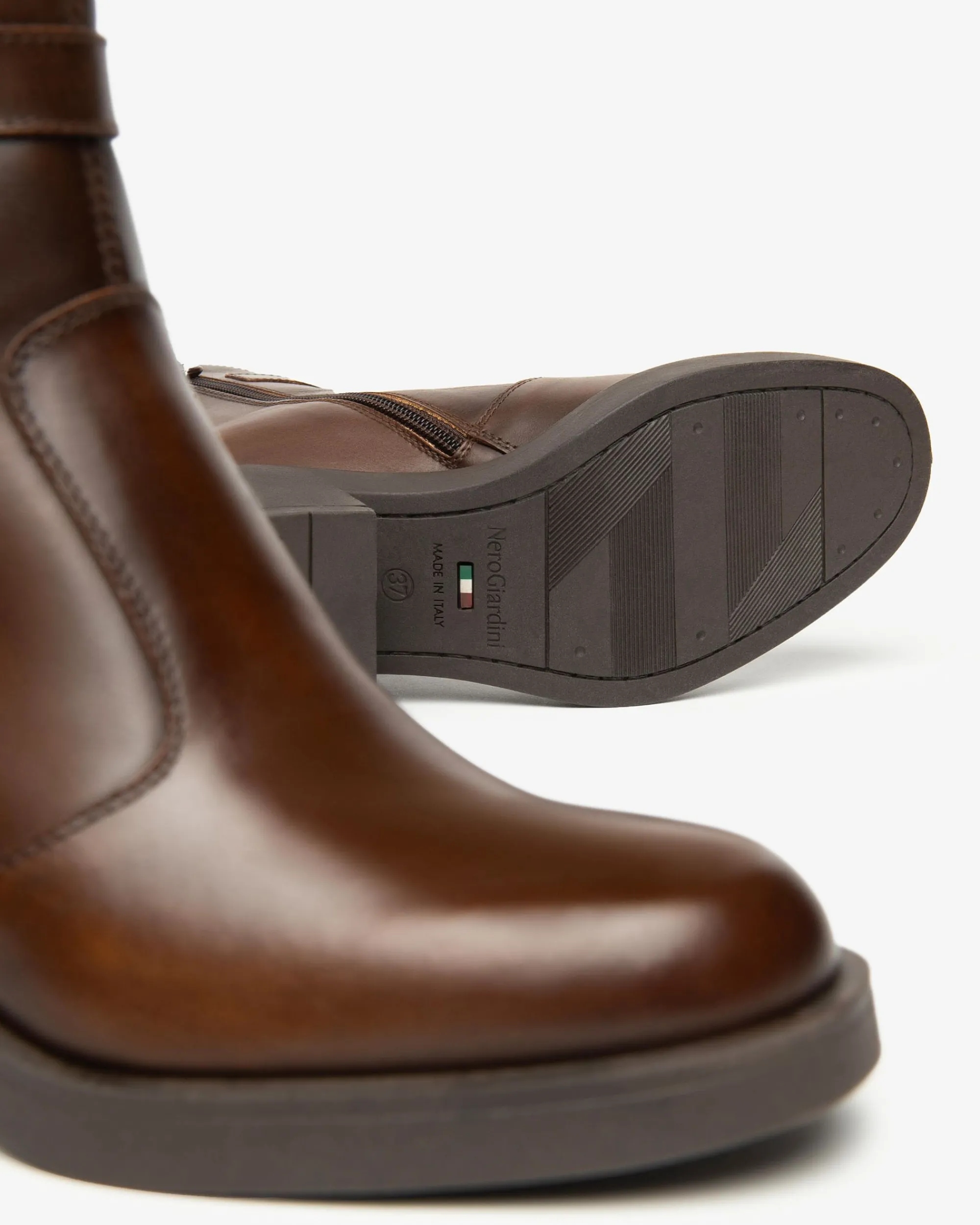 Nero Giardini Stivaletti Donna in Pelle T. Di Moro Sale
