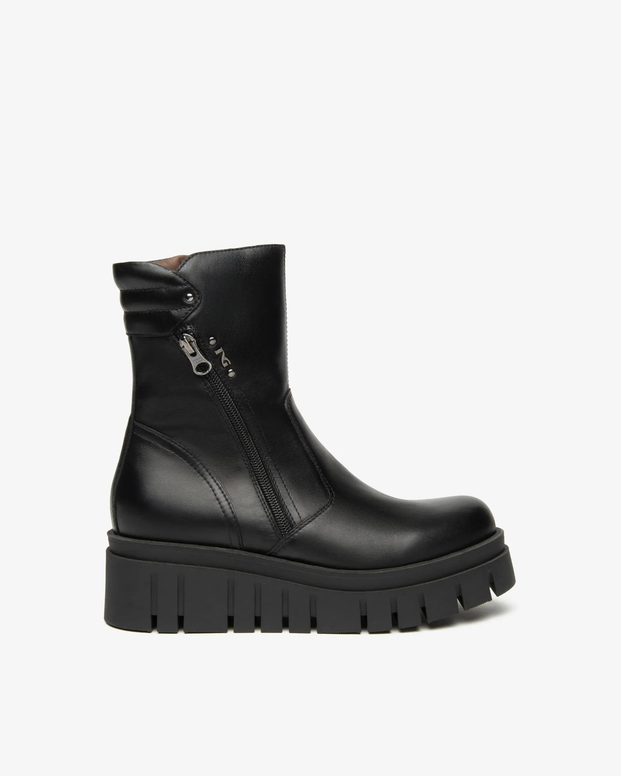 Nero Giardini Stivaletti Donna in Pelle Nero Hot